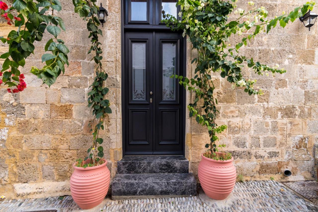 Casa Plumeria Of Old Town Rhodes Rhodes City Exteriör bild